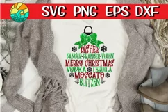Christmas Ornament - Vodka - Moscato - Blitzen- SVG PNG EPS Product Image 1