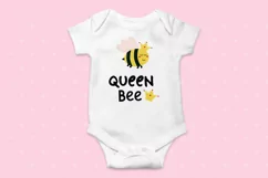 Bee Queen SVG, Bee SVG, Bumble Bee SVG, Quote SVG, Bee PNG Product Image 2