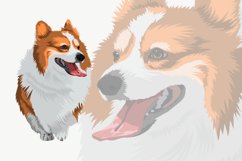 Dog Vector Illustration | Corgi Product Image 4