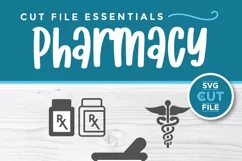 Pharmacist svg icons, pharmacy svg icons for crafters Product Image 3