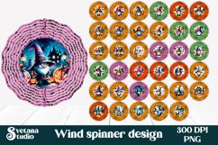 Halloween wind spinner bundle | Halloween gnome PNG Product Image 1