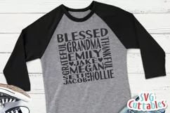 Grandma SVG | Grandma Subway Art | Shirt Design Product Image 4