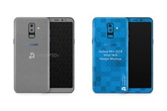 Samsung Galaxy A6 Plus Vinyl Skin Design Mockup 2018 Product Image 1