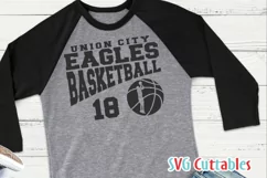 Basketball SVG | Basketball Template 0021 | Shirt Design Product Image 4