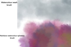 Procreate watercolour stamps and brushes set for ipad Product Image 4