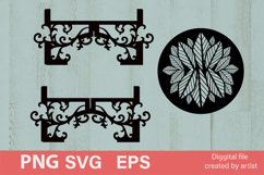 flower stand svg, stand laser cut, stand svg, cut file Product Image 2