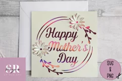 3D Floral Mother’s Day card | Paper cutting | Mother’s Day Product Image 2