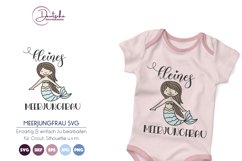 Kleines Meerjungfrau SVG | Sommer SVG Product Image 1