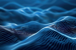Blue Wave Background Wallpaper Product Image 1