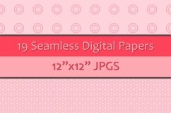 Shades of Pink Seamless Digital Papers/Backgrounds Product Image 4