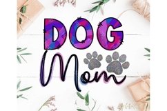 Dog Mom Sublimation design png file. Product Image 1