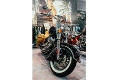 Old school motorcycles. Annual Exhibition Product Image 1