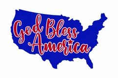 God Bless America - Shirt - Sign - 4th of July - Patriotic Product Image 2