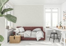 Wall mockup - Wallpaper mockup - Scandinavian room scene Product Image 10