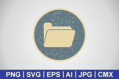 Vector Folder Icon Product Image 1