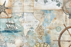 Vintage Map Background Wallpaper Product Image 1