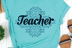 Teacher SVG PNG EPS DXF Files for Cutting and Printing Product Image 4