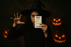 Spooky Halloween Receipt PNG|Funny Printable &amp; Sublimation Product Image 3