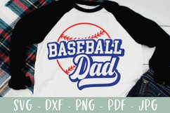 Baseball Dad | Baseball SVG Product Image 1