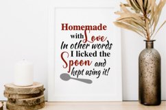 Funny Cook Baker wall art printable Funny cooking quote art Product Image 1