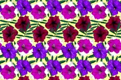 12 Seamless colorful FLOWER patterns bundle. Digital Paper Product Image 15