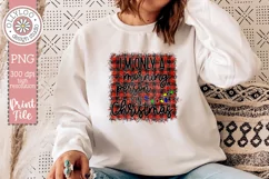 I’m Only A Morning Person On Christmas Sublimation Design Product Image 1
