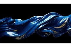 glossy paint stroke blue Product Image 1