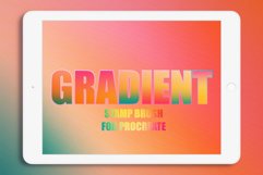 Gradient stamp brush for Procreate Product Image 1