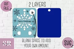 Christmas Money card | Paper cutting | Money card Product Image 3
