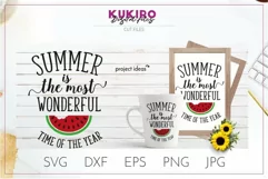 Summer is the most wonderful time of the year SVG - Summer Product Image 1