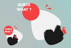 Guess what chicken butt SVG. Funny quotes. T-shirt designs Product Image 3