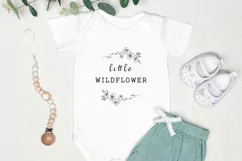Wildflower svg, flower svg, branch svg, floral svg Product Image 3