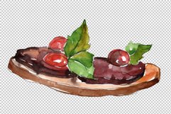 Mega sandwich watercolor png Product Image 7