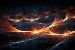 Abstract Digital Fractal Background Wallpaper Product Image 1