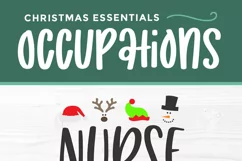 Christmas Nurse svg - Nurse Christmas Crew svg for crafters Product Image 6