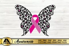 Breast Cancer SVG RIBBON SVG Awareness SVG Survivor SVG Product Image 4