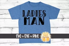 Ladies Man - Boy SVG PNG DXF Cut Files Product Image 1