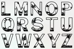 Plants and Animal Letter A-Z Svg Cut eps ai Png files Product Image 3