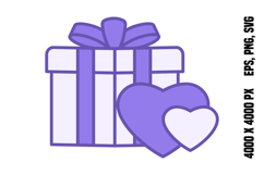 Colored Gift Icon Product Image 1