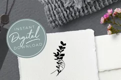 Floral Hand - SVG EPS DXF PNG PDF JPG Product Image 12