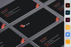 Gym Training Business Card Product Image 1