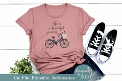 Life is a beautiful journey - SVG, Sublimation, Printable Product Image 3