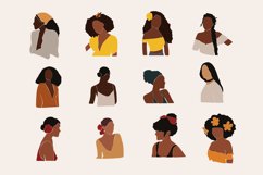 Abstract female illustration, female portrait Product Image 2