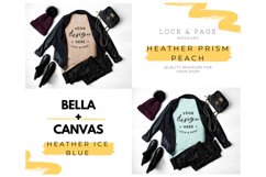 Fall Bella Canvas 3001 Autumn Winter TShirt Mockup Bundle Product Image 2