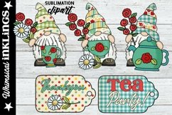Tea And Flower Gnomes Sublimation Set Product Image 1