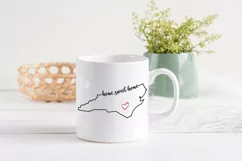 North Carolina Home Sweet Home SVG | State Pride SVG Product Image 2