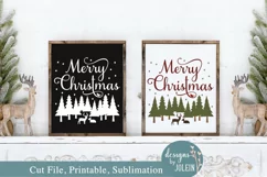 Christmas SVG, Sublimation, Printable, Cricut Product Image 1