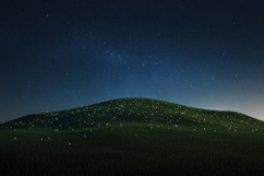 Night Green Hills Background Wallpaper Product Image 1