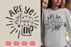 Are ye even Irish? SVG, st patrick's day Product Image 1
