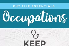 Nurse appreciation svg, a keep calm nurse svg for crafters Product Image 5